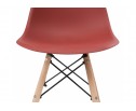 Пластиковый стул Eames PC-015 bordeaux