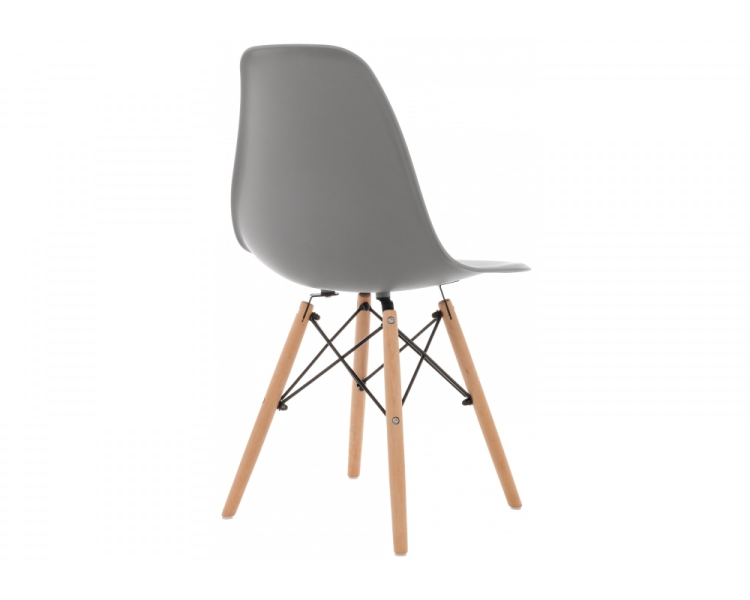 Пластиковый стул Eames PC-015 серый