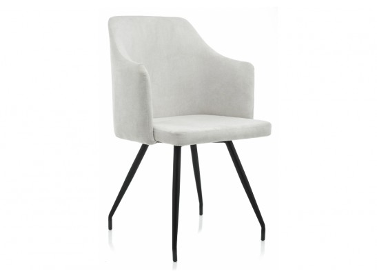 Стул Lans light grey fabric