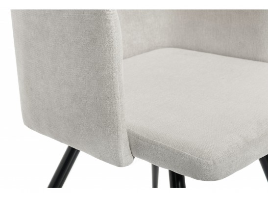Стул Lans light grey fabric