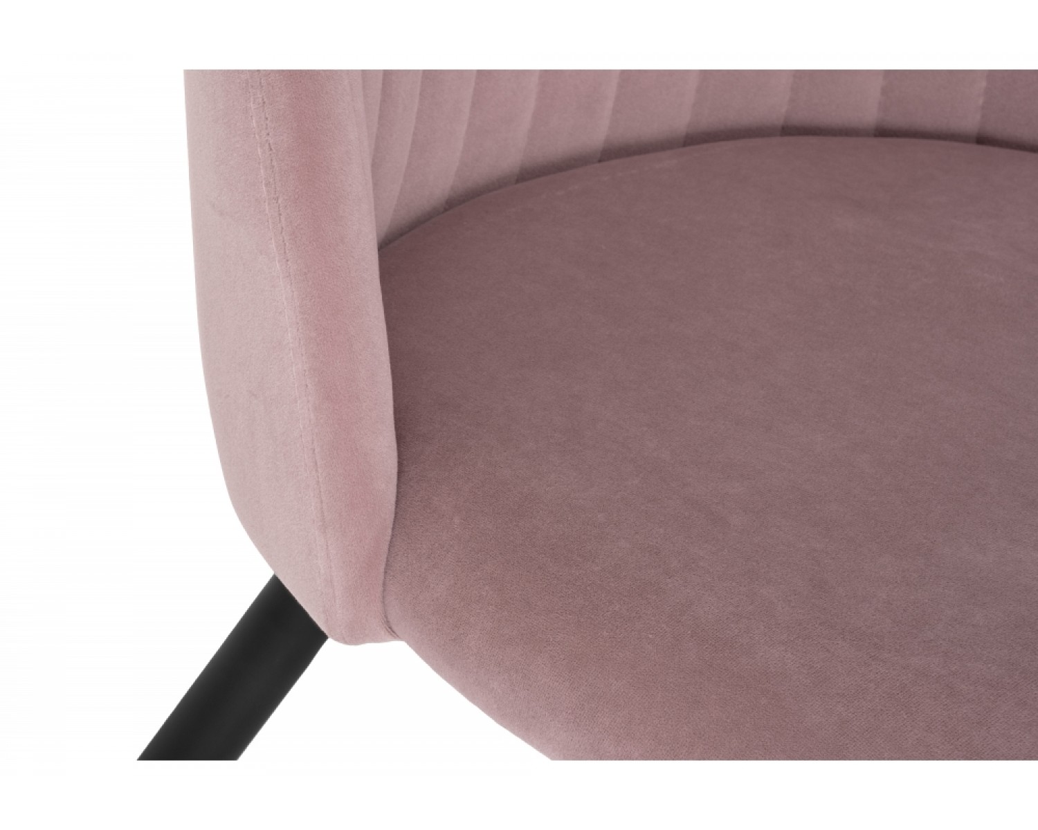 Стул на металлокаркасе Gabi 1 light purple / black