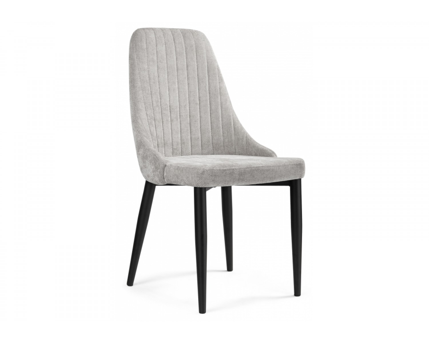 Стул на металлокаркасе Kora black / gray