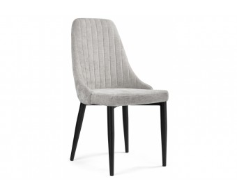 Стул на металлокаркасе Kora black / gray