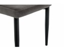 Стул на металлокаркасе Kora dark gray / black