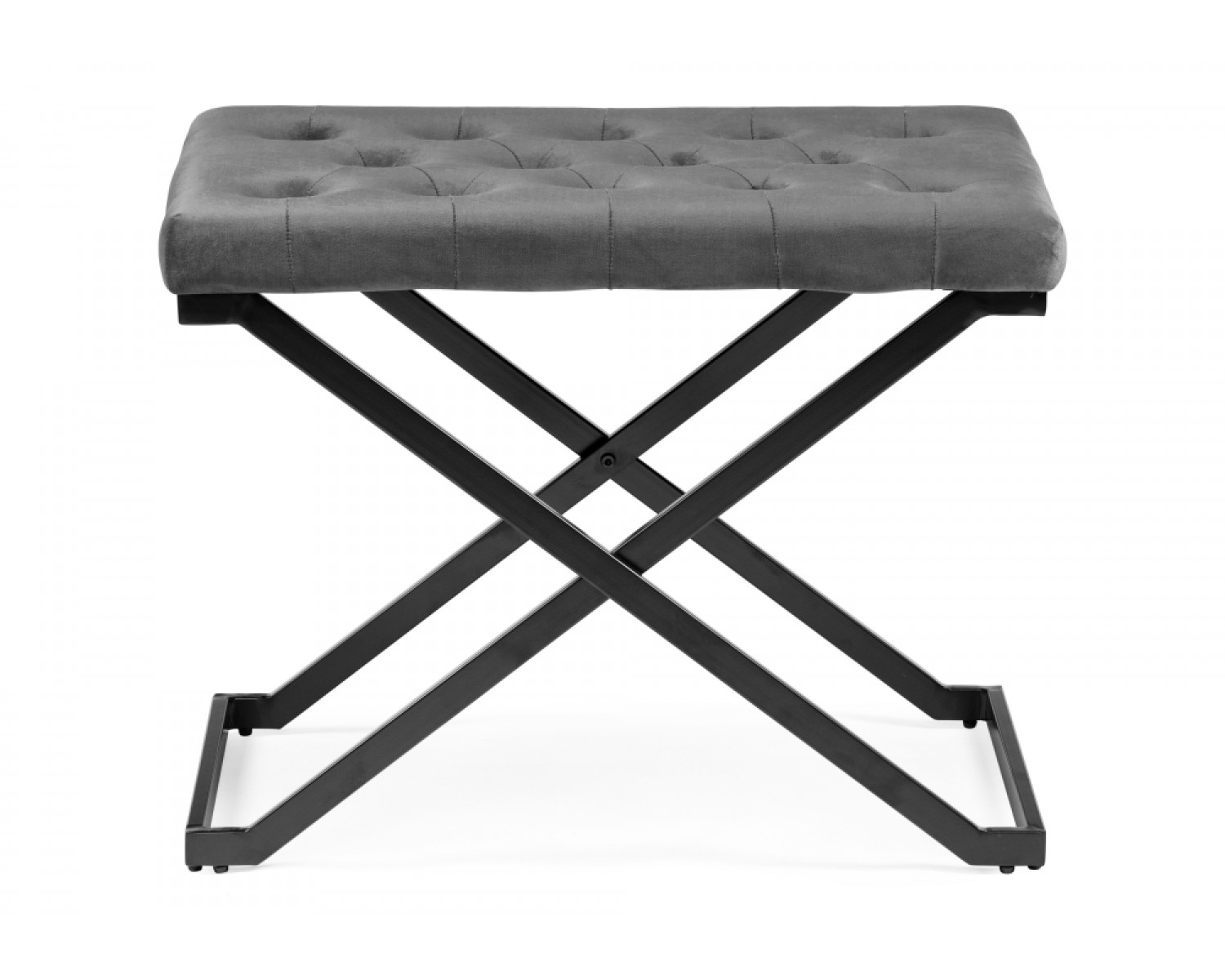 Табурет German dark grey / black
