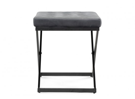 Табурет German dark grey / black