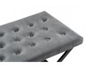 Табурет German dark grey / black