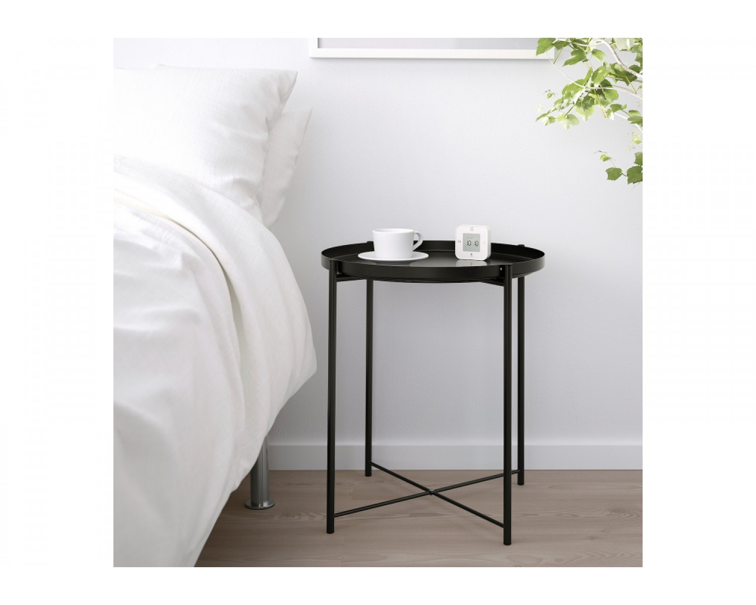 Журнальный столик-поднос Tray 1 46х52 black
