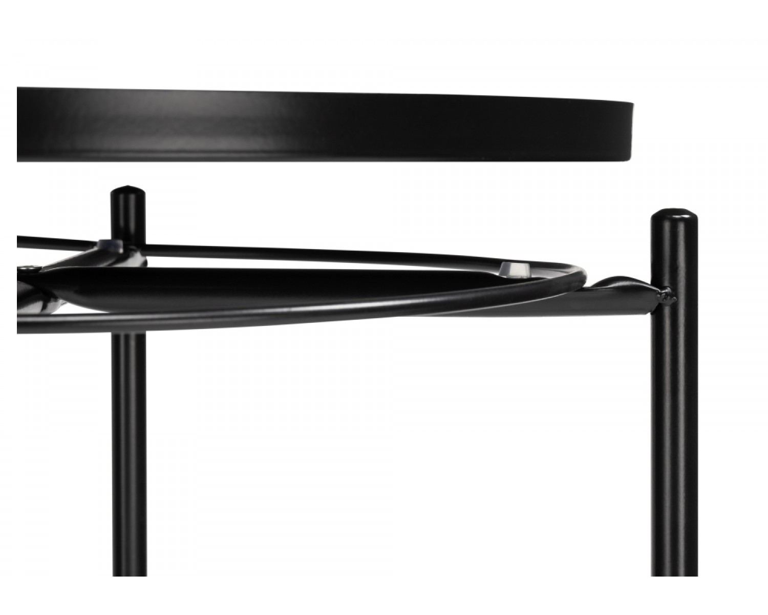 Журнальный столик-поднос Tray 1 46х52 black