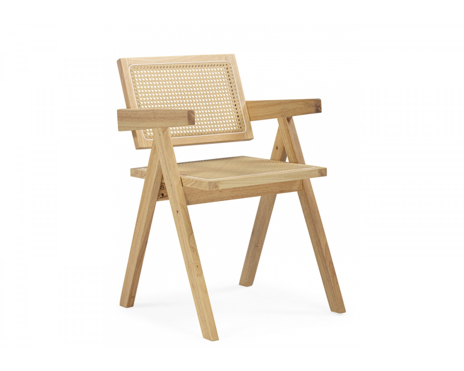 Деревянный стул Rattan wood