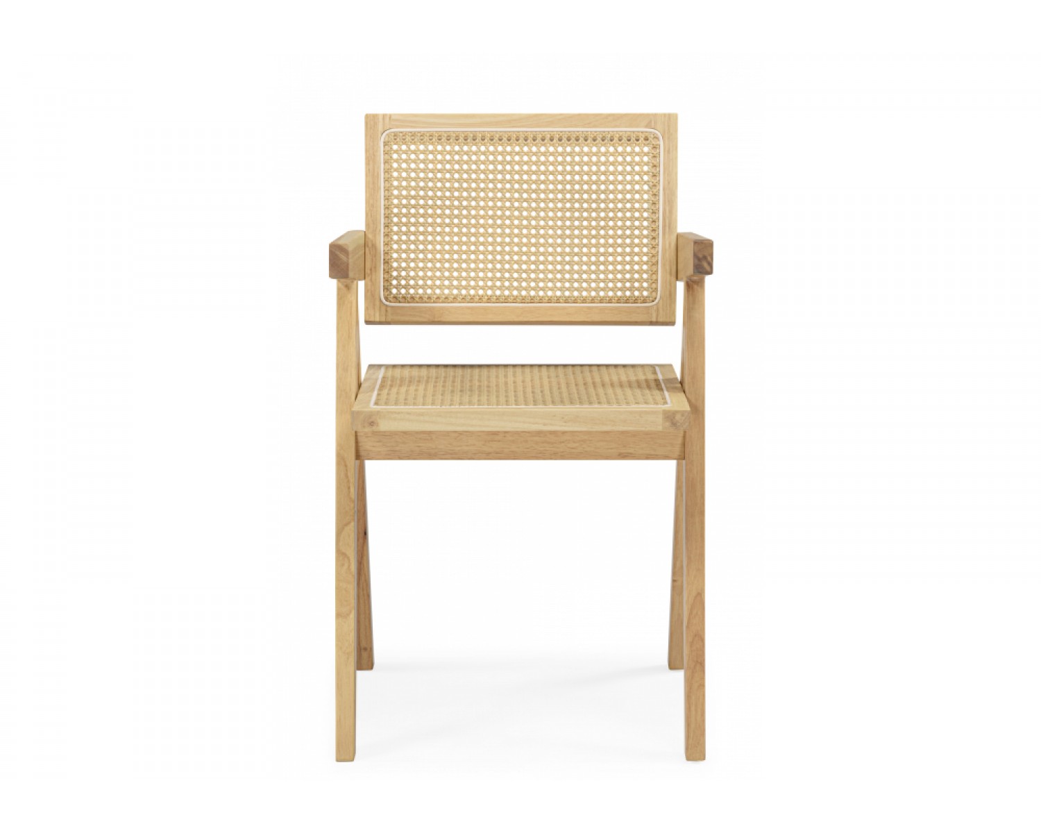 Деревянный стул Rattan wood