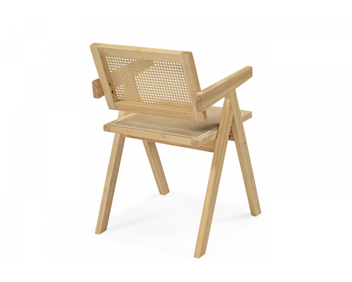 Деревянный стул Rattan wood