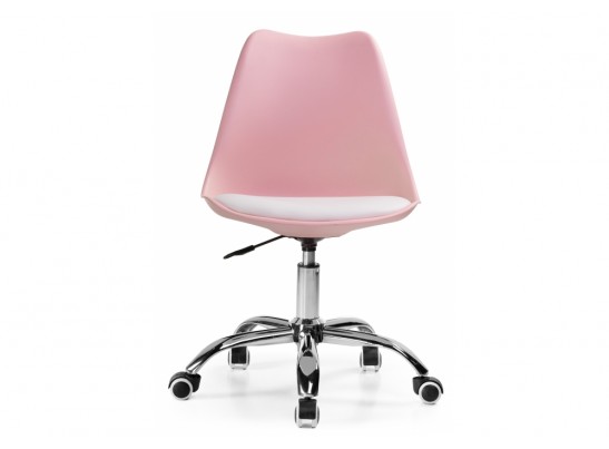 Компьютерное кресло Kolin pink / white