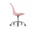 Компьютерное кресло Kolin pink / white