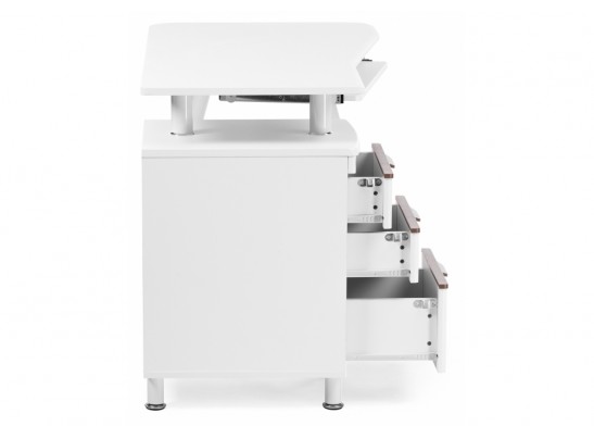 Компьютерный стол Erida 120х60х75 white