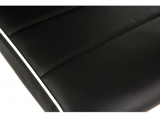 Стул на металлокаркасе DC2-001 black / white