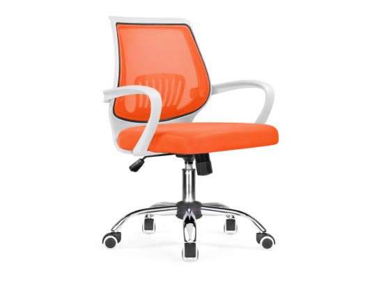 Компьютерное кресло Ergoplus orange / white