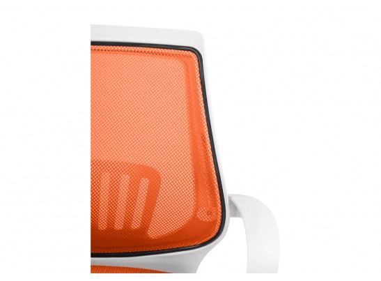 Компьютерное кресло Ergoplus orange / white