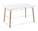 Стол Table 110 white / wood