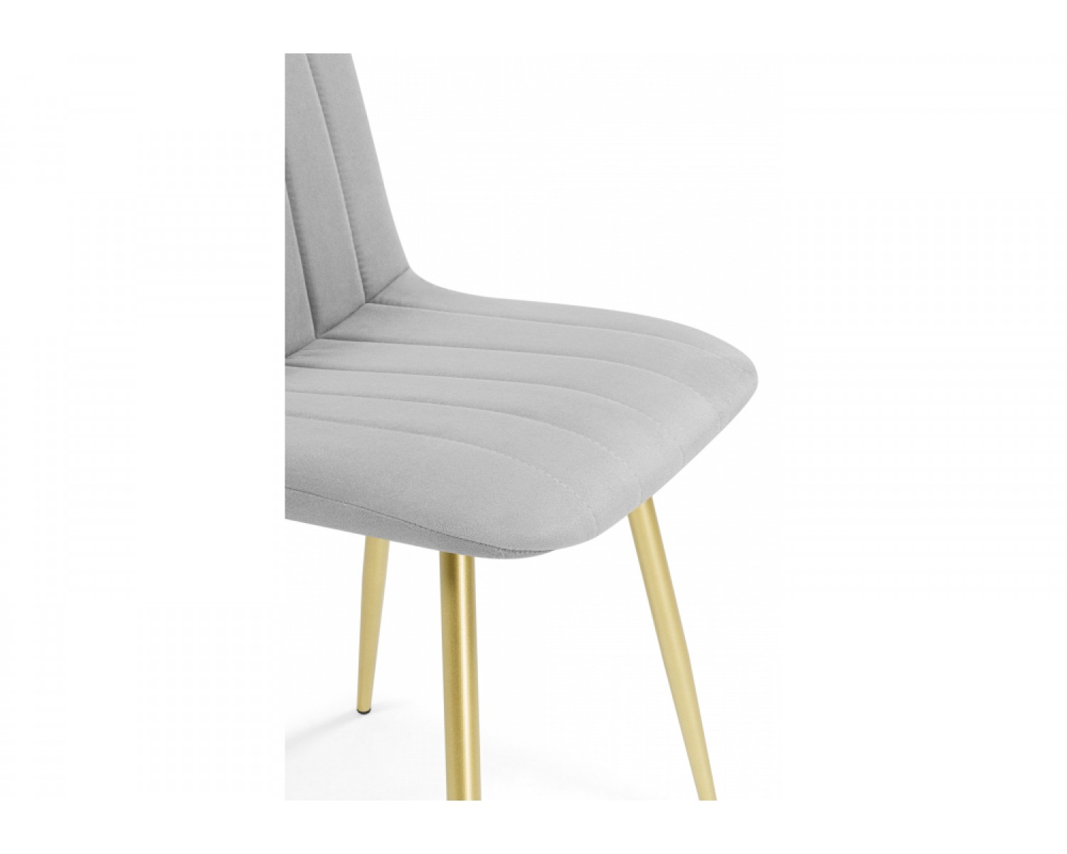 Стул на металлокаркасе Дани светло-серый (zd 960) / золотой
