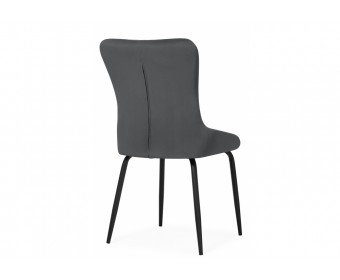 Стул на металлокаркасе Lado gray / black