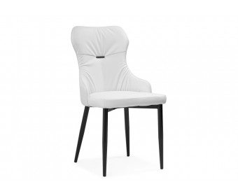 Стул на металлокаркасе Neli white / black