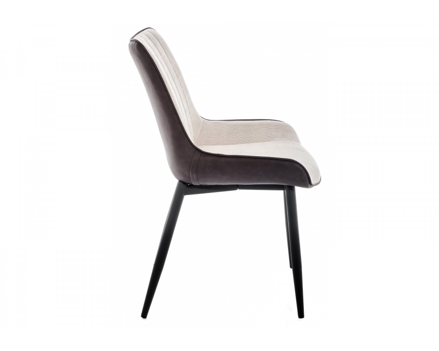 Стул Seda light beige / dark brown