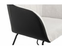 Стул Stef light grey / black