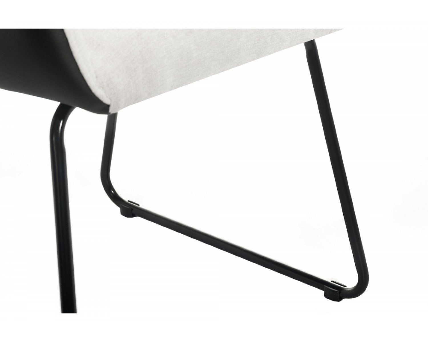 Стул Stef light grey / black