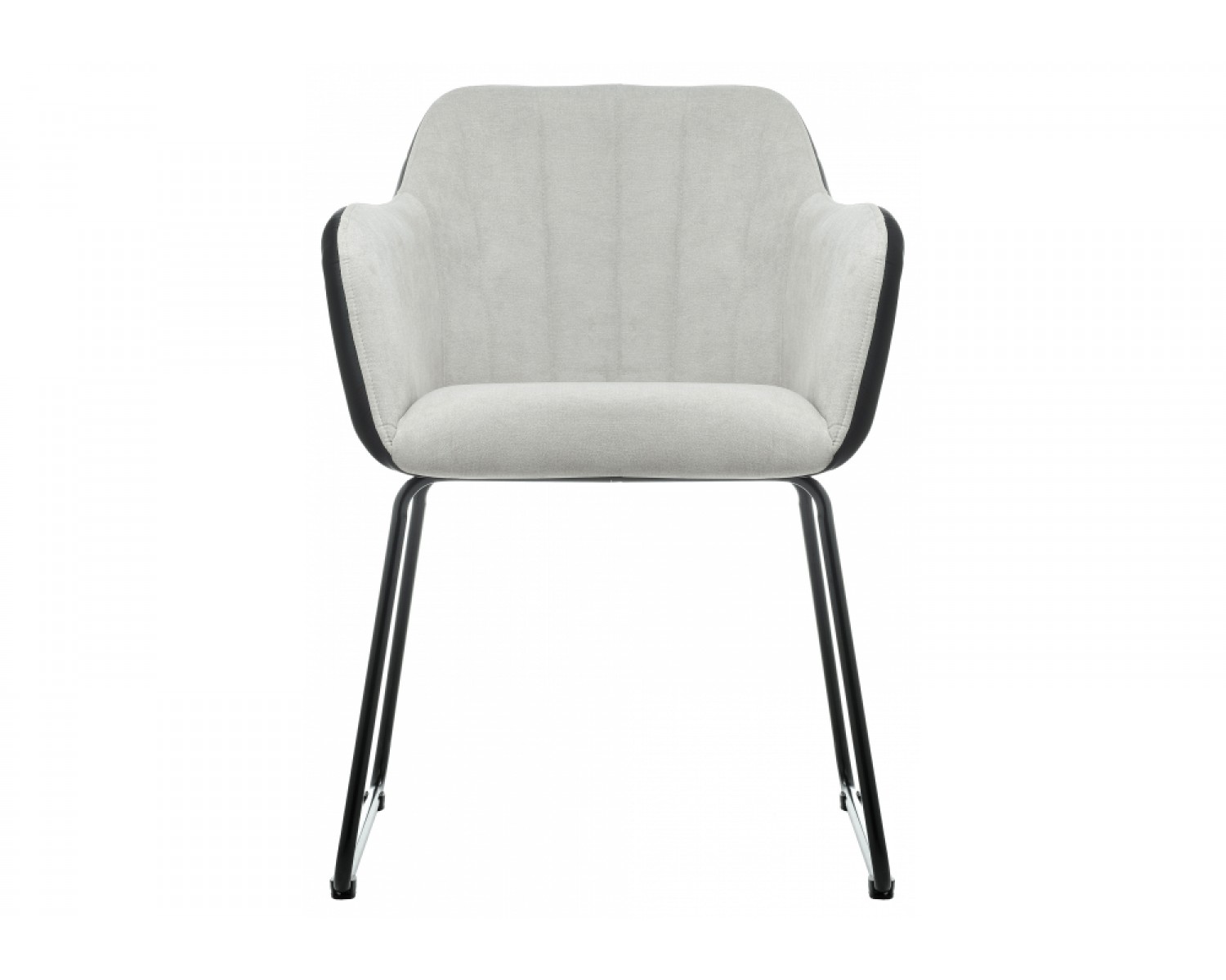 Стул Stef light grey / black
