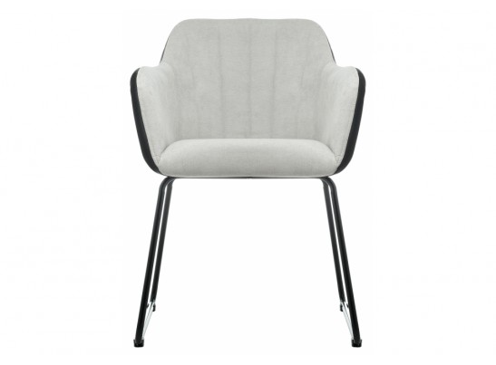 Стул Stef light grey / black