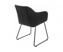Стул Stef light grey / black