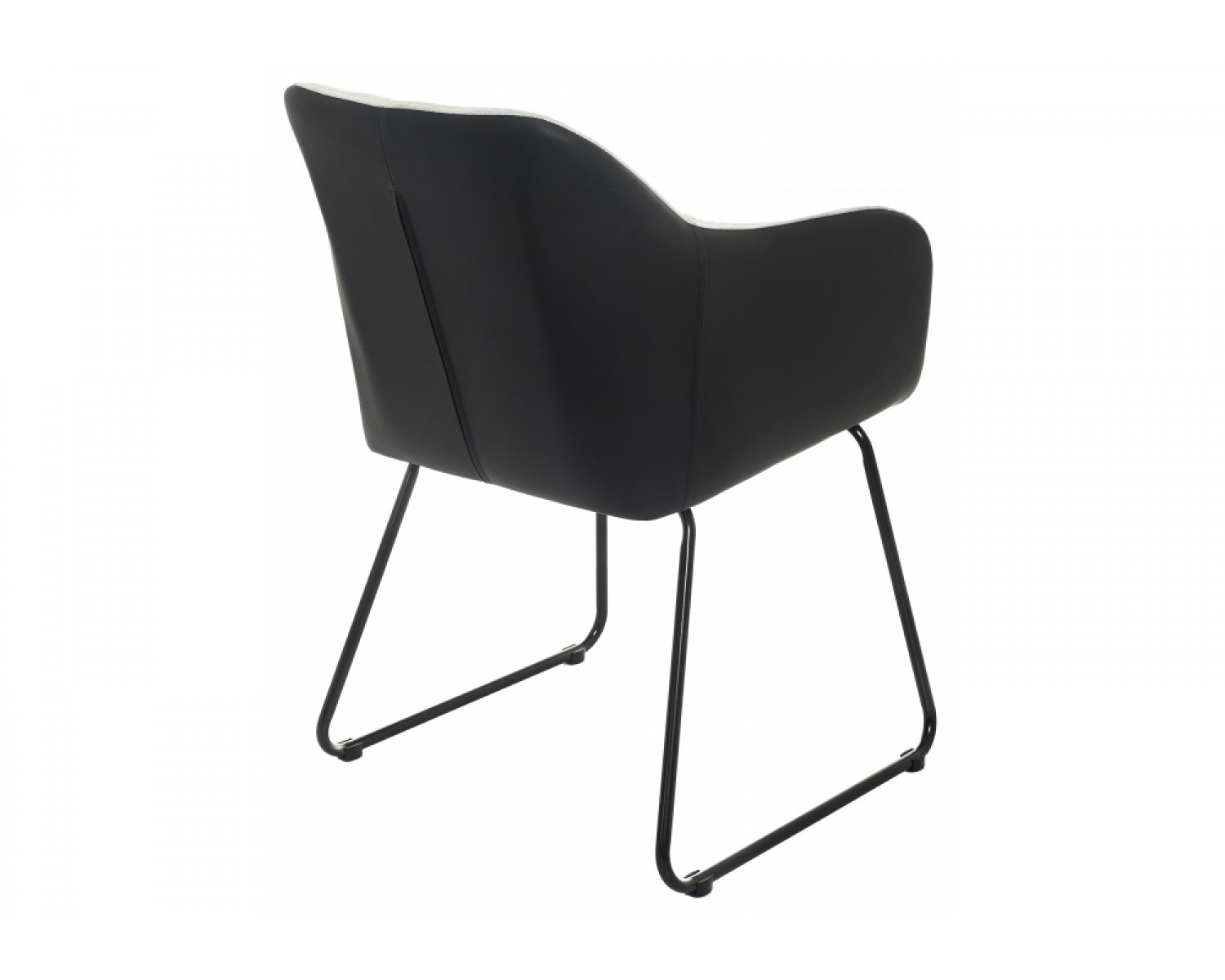 Стул Stef light grey / black