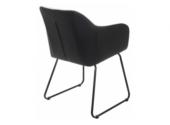 Стул Stef light grey / black