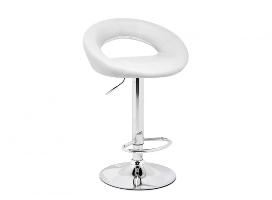 Барный стул Oazis white / chrome