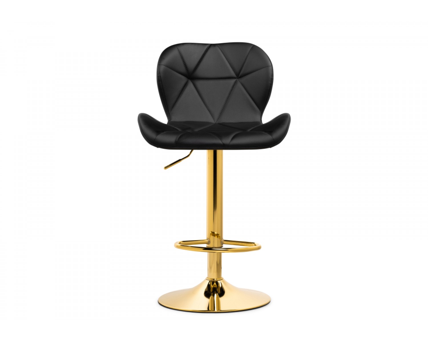 Барный стул Trio black / gold