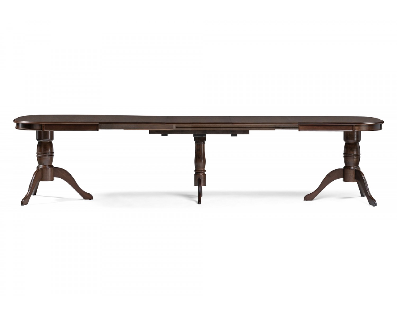 Деревянный стол Louvre 160(337)х106х76 tobacco