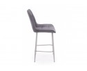 Полубарный стул Челси 360 темно-серый (zd 995) / серый