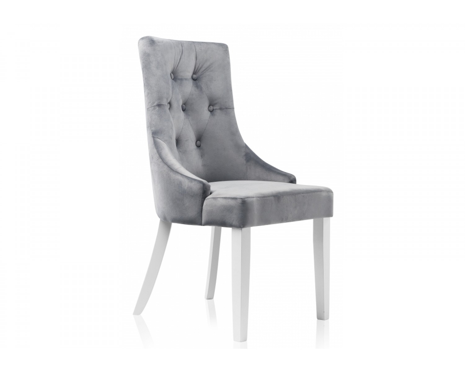 Стул Elegance white / grey