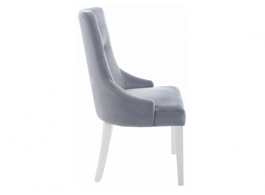 Стул Elegance white / grey