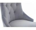 Стул Elegance white / grey