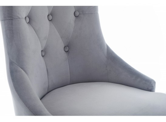 Стул Elegance white / grey