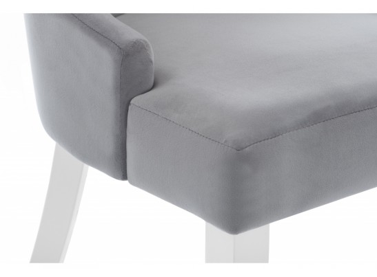 Стул Elegance white / grey
