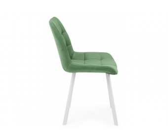 Стул на металлокаркасе Челси П фисташковый (zd 651) / белый
