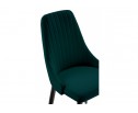Стул на металлокаркасе Kora green / black