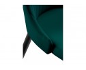 Стул на металлокаркасе Kora green / black
