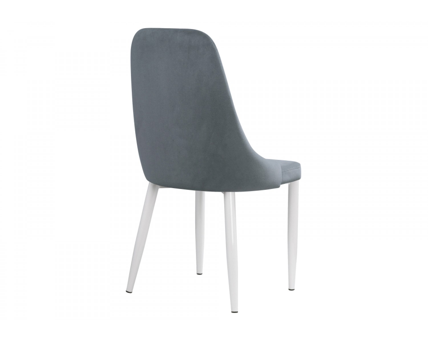 Стул на металлокаркасе Kora white / gray