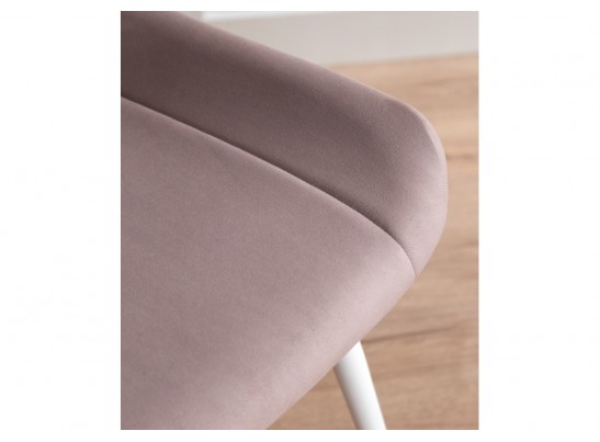 Стул на металлокаркасе Седа 360 латте (zd 290) / белый