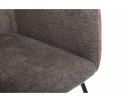 Стул Stef grey / dark red