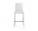 Барный стул Teon white / chrome